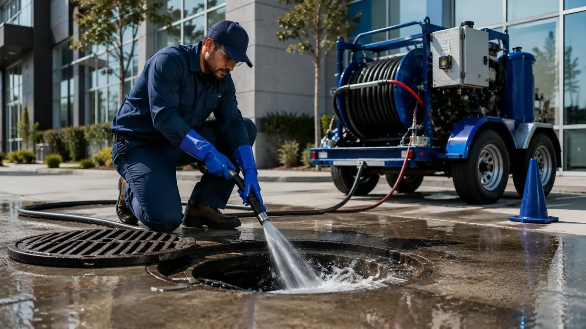 Commercial Hydro Jet Drain Cleaning in Pacoima