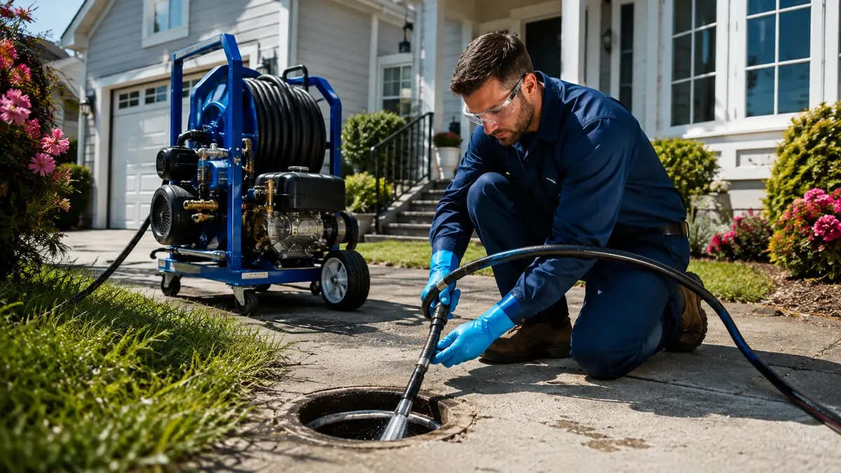 Residential Hydro Jet Drain Cleaning in Pacoima